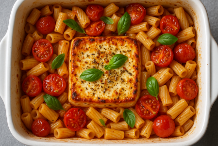 Jak na viralní hit? Zapečená feta s rajčaty a těstovinami: Recept, který ovládá internet! Jak na viralní hit? Zapečená feta s rajčaty a těstovinami: Recept, který ovládá internet!